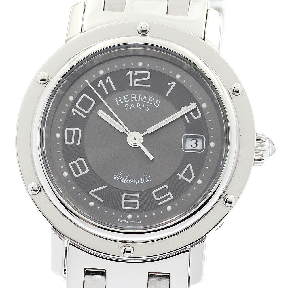 HERMES Clipper CL5.410 Date gray Dial Automatic Boy's Watch_912577