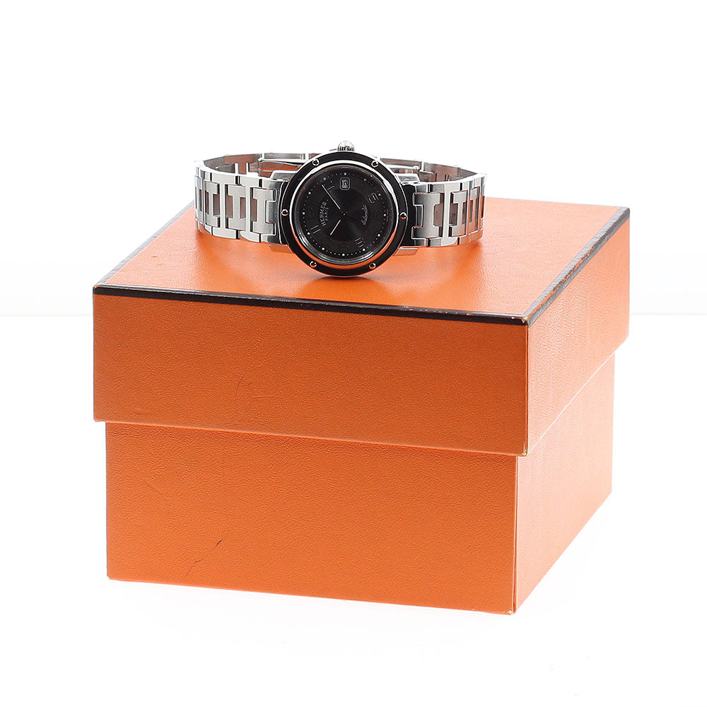 HERMES Clipper CL5.410 Date gray Dial Automatic Boy's Watch_912577