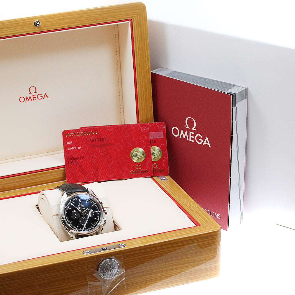 OMEGA Seamaster Aqua Terra 2812.50.31 Date Chronograph black Dial Automatic Men's Watch_912581