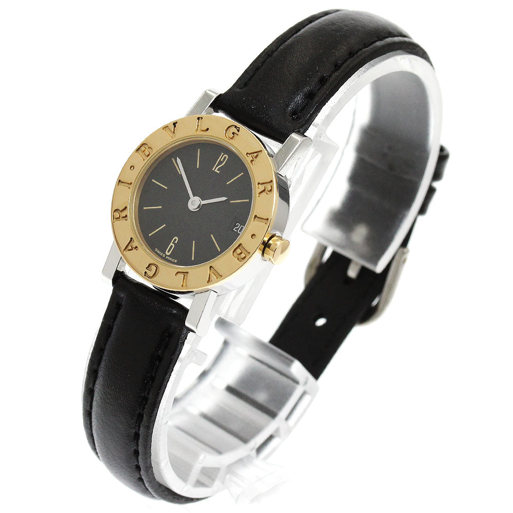 BVLGARI BVLGARIBVLGARI BB23SGLD Date black Dial Quartz Ladies Watch_912595