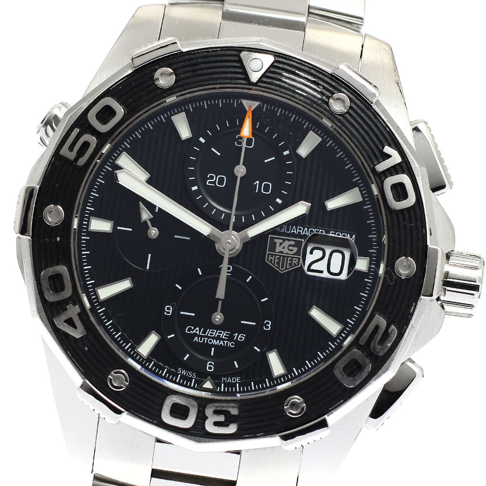 TAG HEUER Aqua racer CAJ2110-2 Date Chronograph Automatic Men's Watch_912621