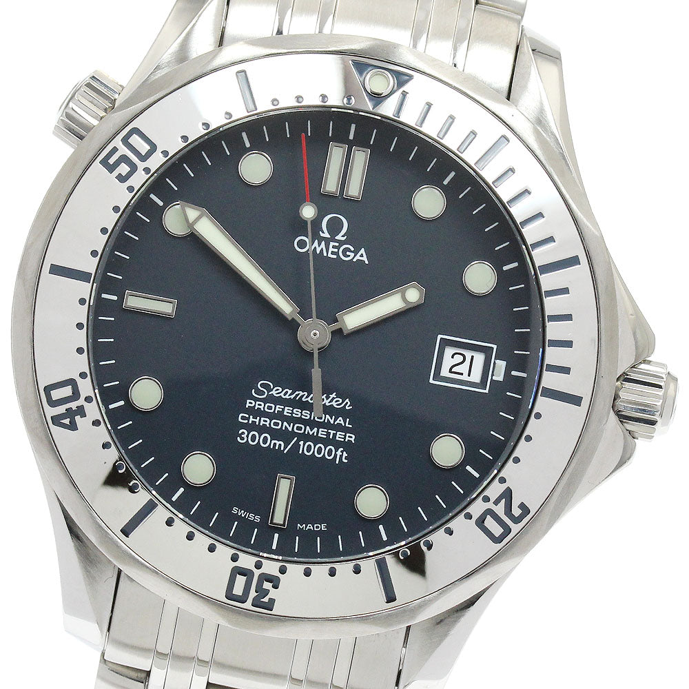 OMEGA Seamaster300 2251.80 Japan Limited Navy Dial Automatic Men's Watch_912680