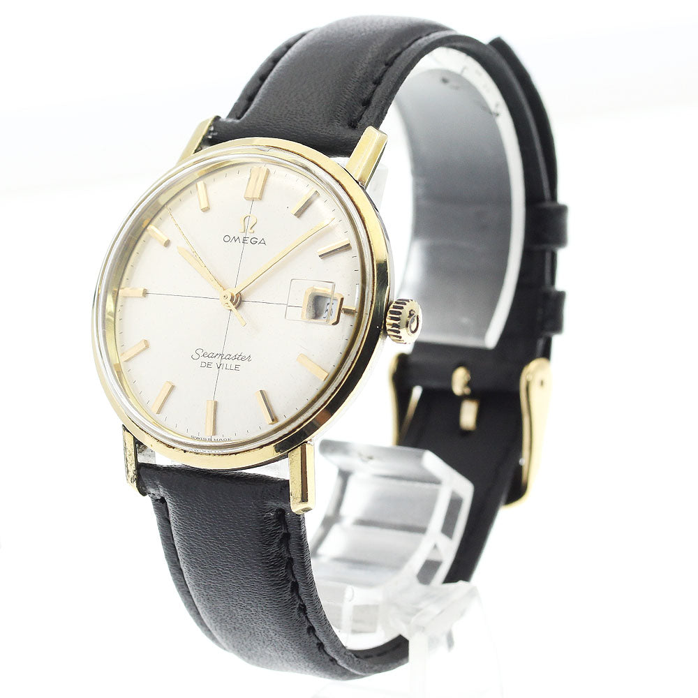 OMEGA SeamasterDe Ville Date Cross line Silver Dial Automatic Men's Watch_912686