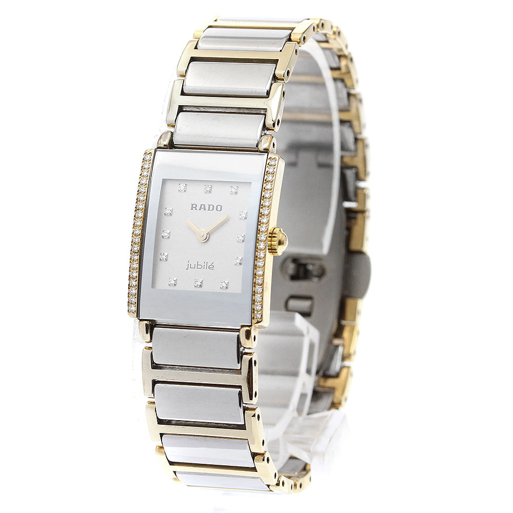 RADO Jubilee 153.0339.3 Diamond Bezel 12P Diamond Quartz Ladies Watch_912705