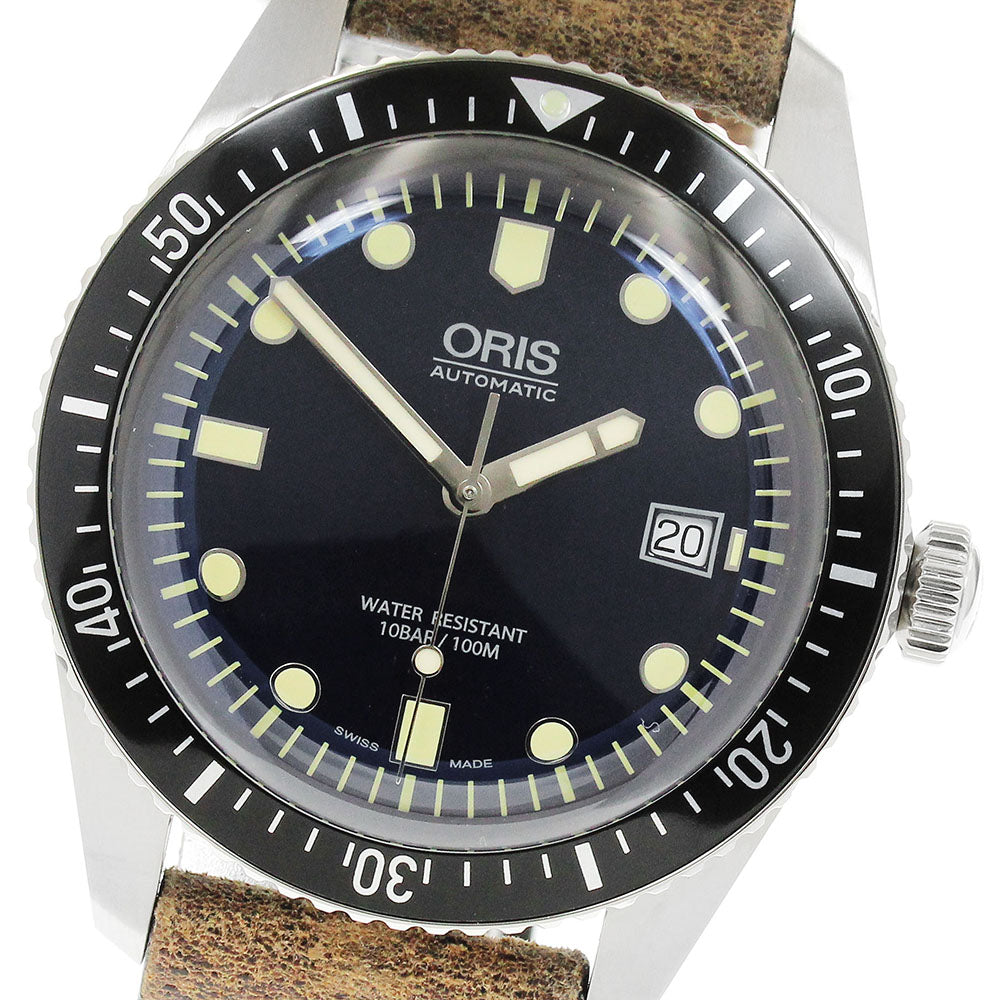 ORIS Divers 65 01 733 7720 4055 Date Navy Dial Automatic Men's Watch_912752
