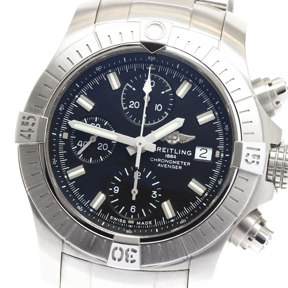 BREITLING Avenger chronograph 43 A13385 Date Automatic Men's Watch_912766