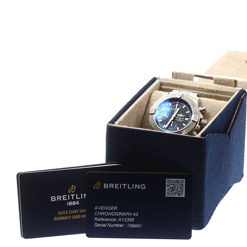 BREITLING Avenger chronograph 43 A13385 Date Automatic Men's Watch_912766