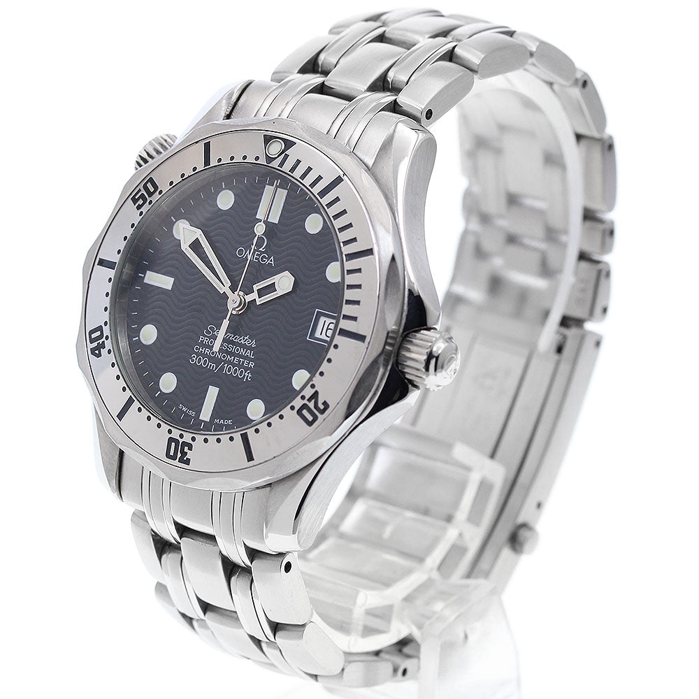 OMEGA Seamaster Diver 300M 2552.80 Date Navy Dial Automatic Boy's Watch_912795