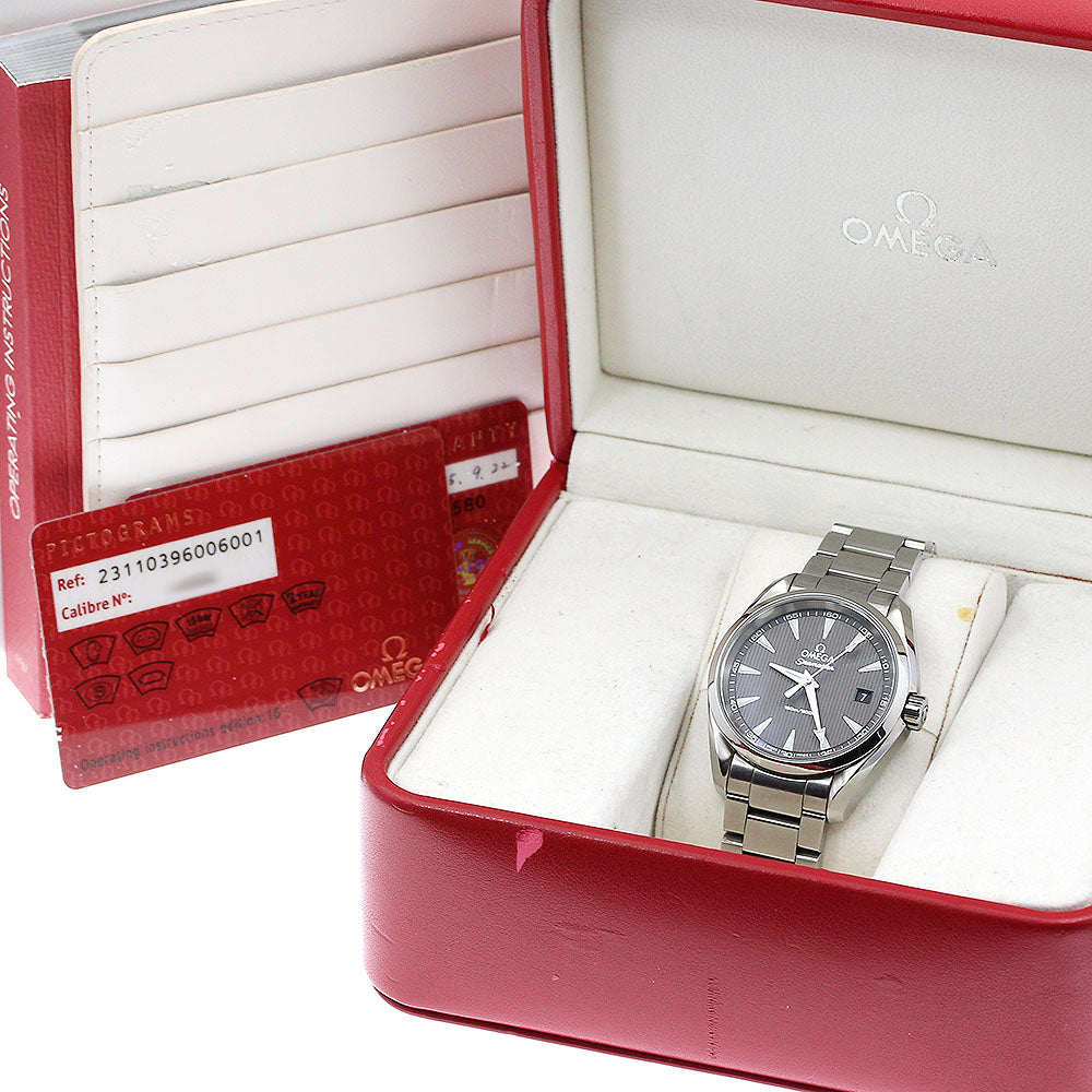 OMEGA Seamaster Aqua Terra 150M 231.10.39.60.06.001 Date Quartz Men's_912799