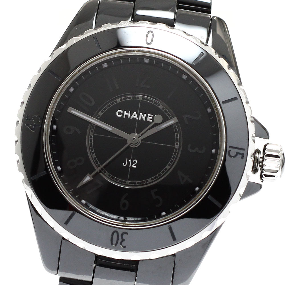 CHANEL J12 phantom H6346 black Dial Quartz Ladies Watch_912820