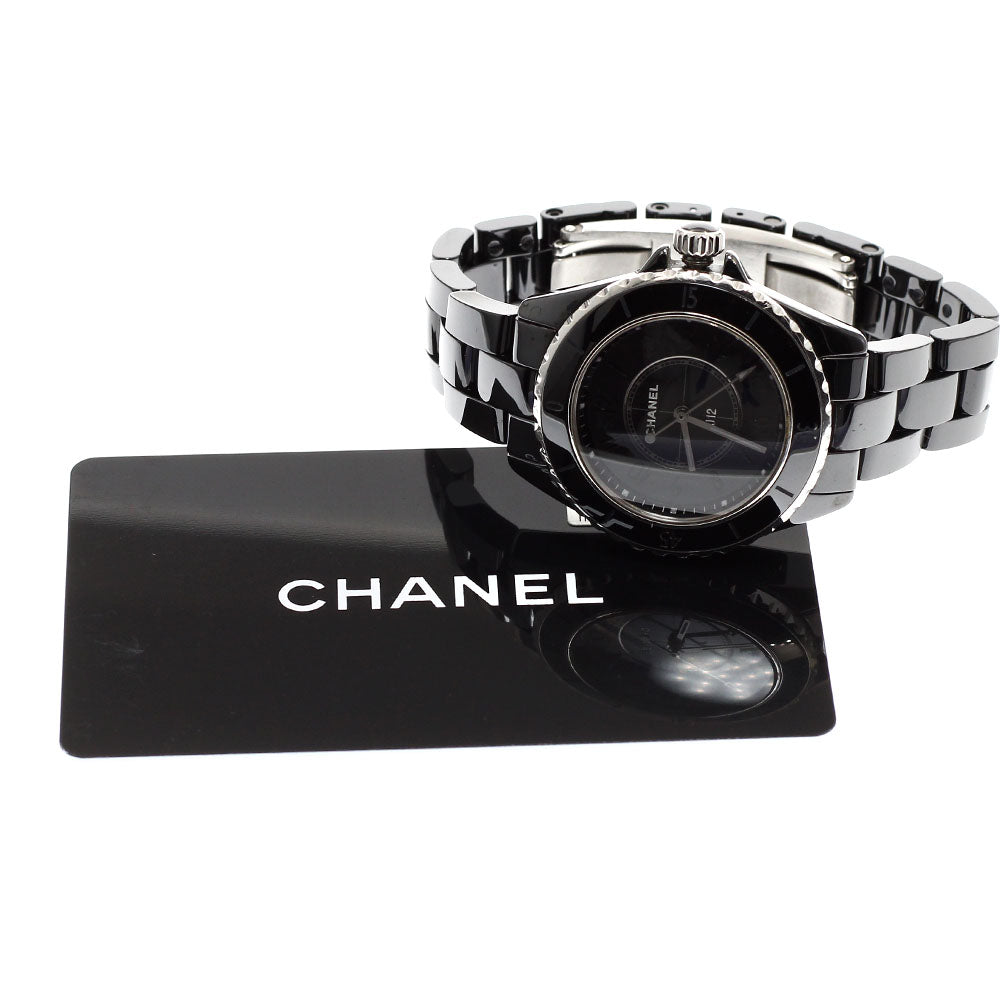CHANEL J12 phantom H6346 black Dial Quartz Ladies Watch_912820