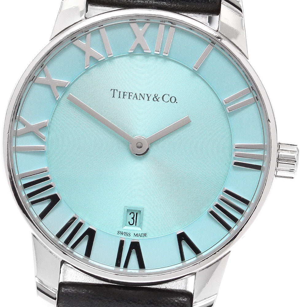 TIFFANY&Co. Atlas 2 hand 101460133 Emerald green Dial Quartz Ladies Watch_912833