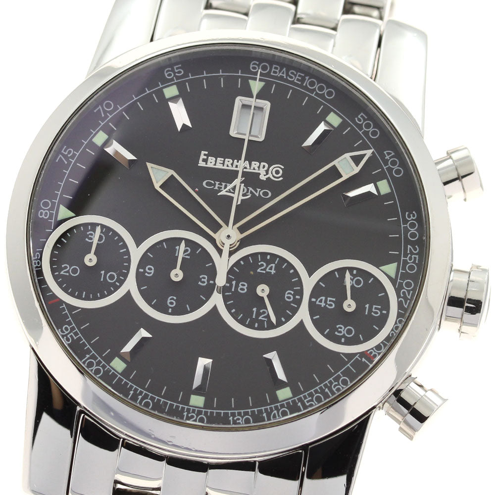 EBERHARD Chrono 4 31041 Chronograph black Dial Automatic Men's Watch_912841