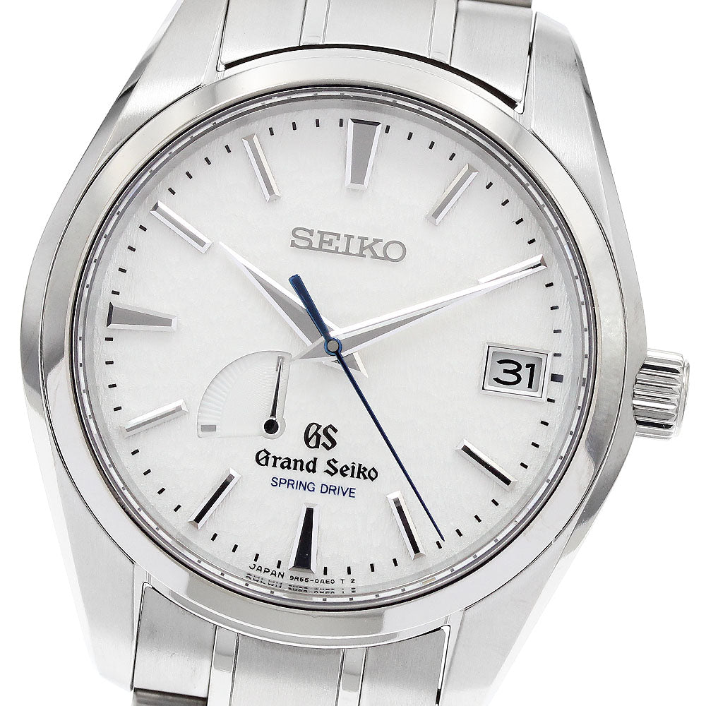 SEIKO Grand Seiko SBGA011/9R65-0AE0 white Dial Spring drive Men's Watch_913223