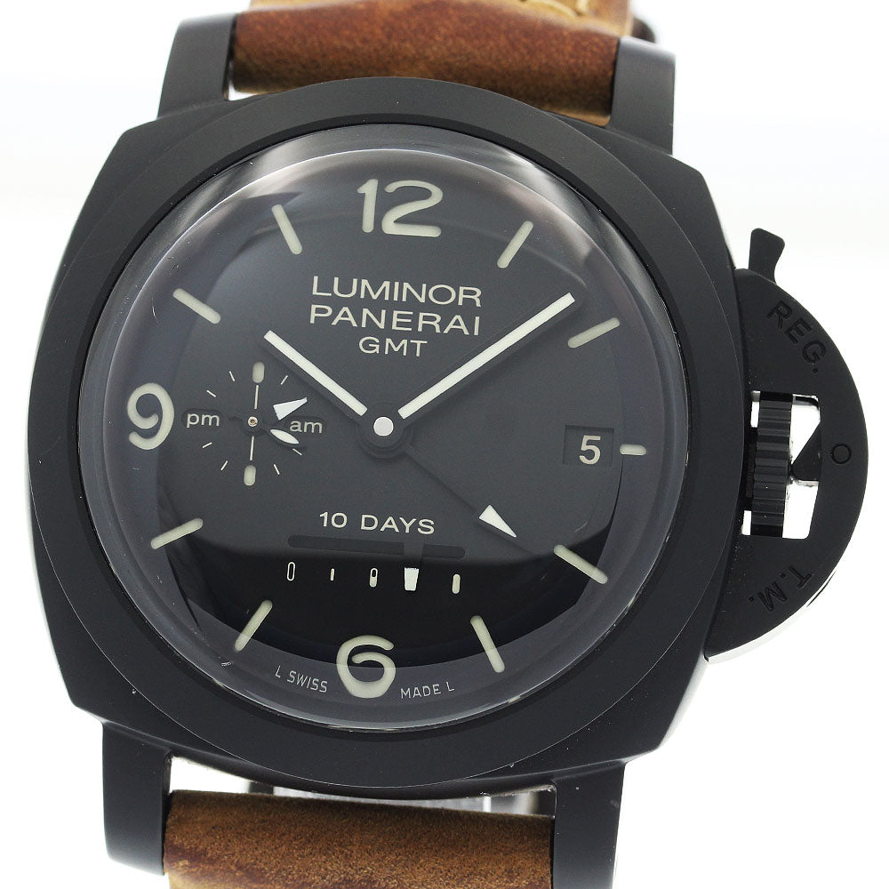PANERAI Luminor 1950 10 Days Ceramica PAM00335 GMT Automatic Men's Watch_913224