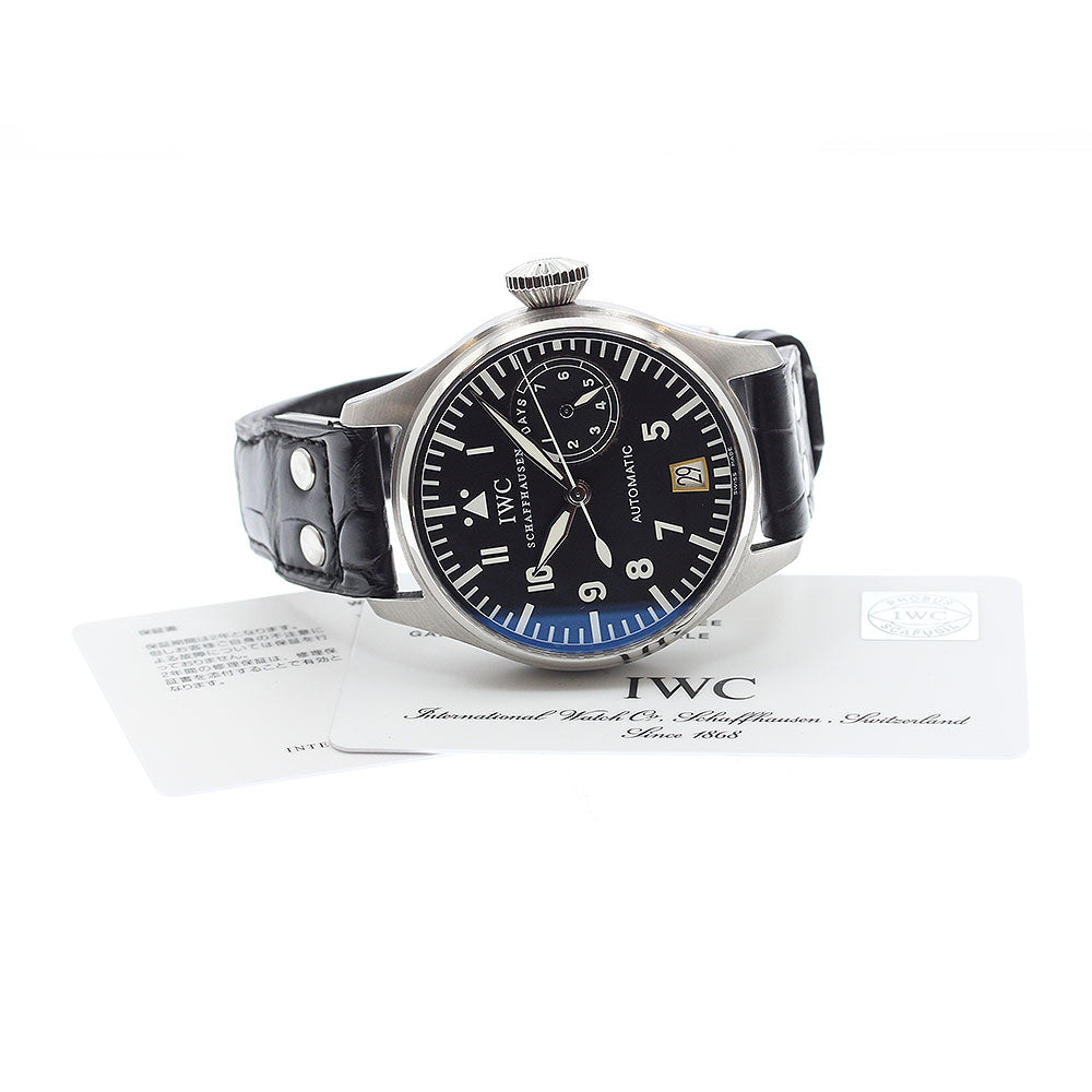 IWC SCHAFFHAUSEN Big pilot watch IW500201 Power reserve Automatic Men's _913229