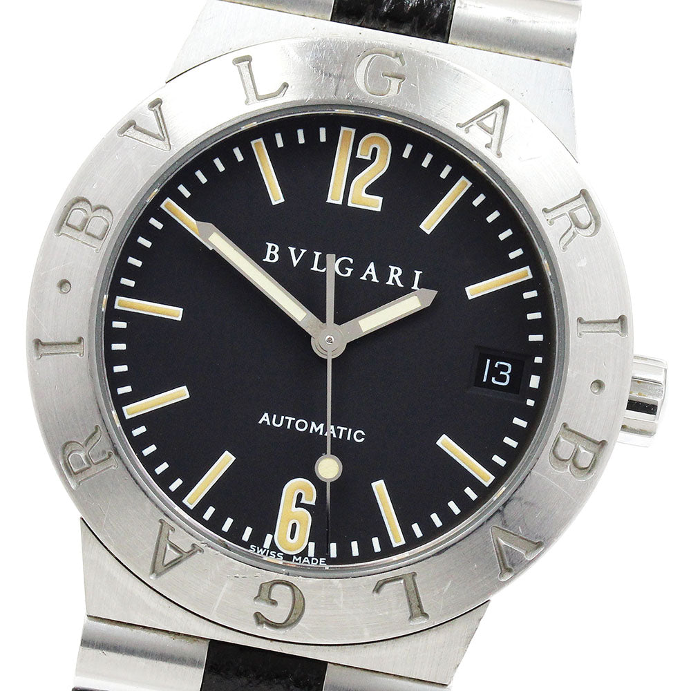 BVLGARI Diagono Sports LC35S Date black Dial Automatic Men's Watch_913232