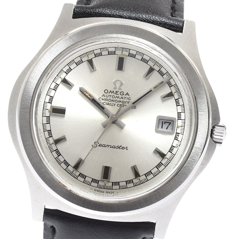 OMEGA Seamaster 168.050 Date Cal.564 Silver Dial Automatic Men's Watch_913255