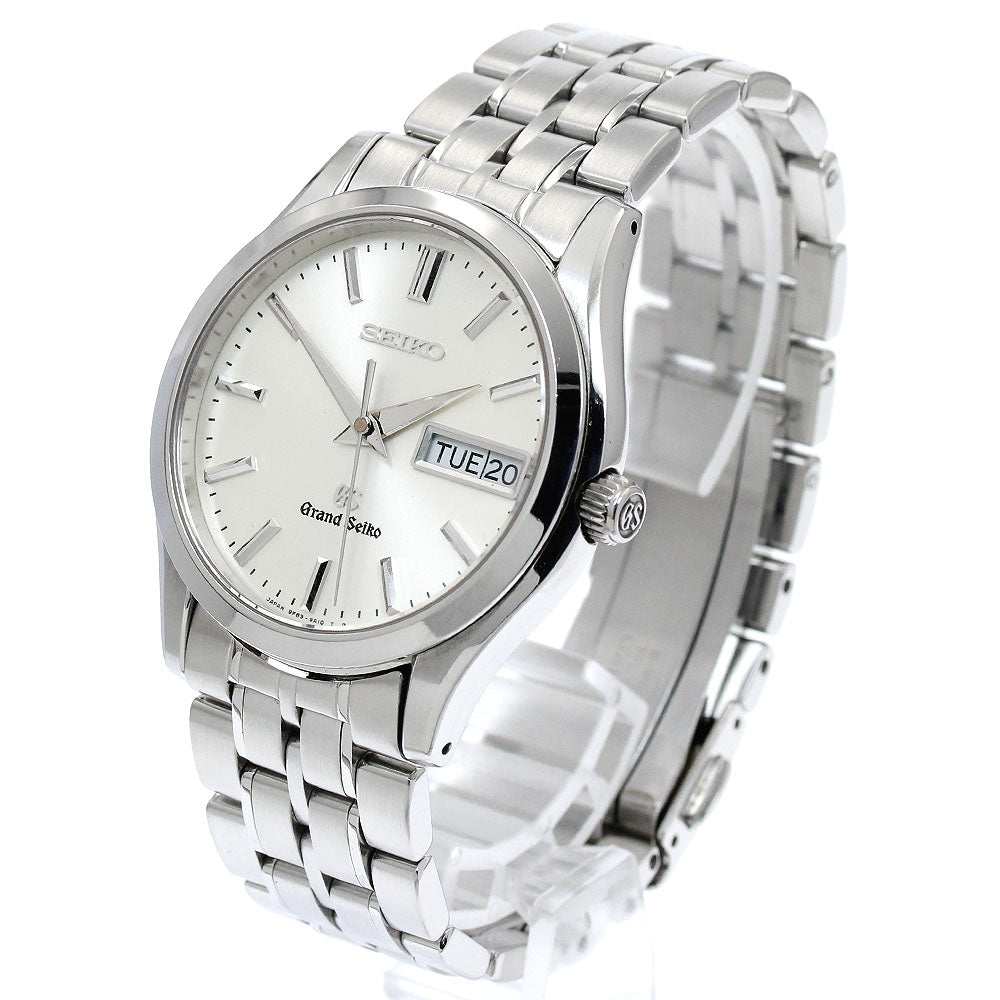 SEIKO Grand Seiko SBGT005/9F83-9A30 Day date Silver Dial QZ Men's Watch_913262