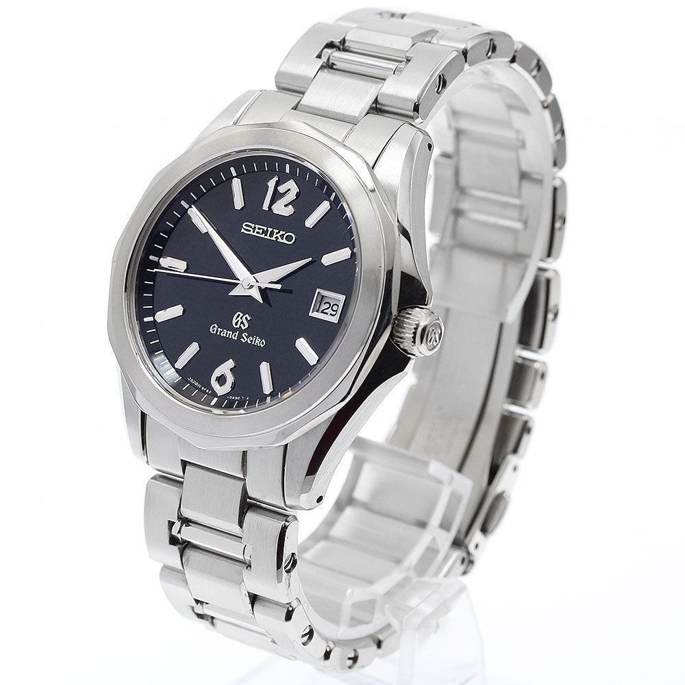 SEIKO Grand Seiko SBGX035/9F62-0A60 Date Black Dial Quartz Men's Watch_913270