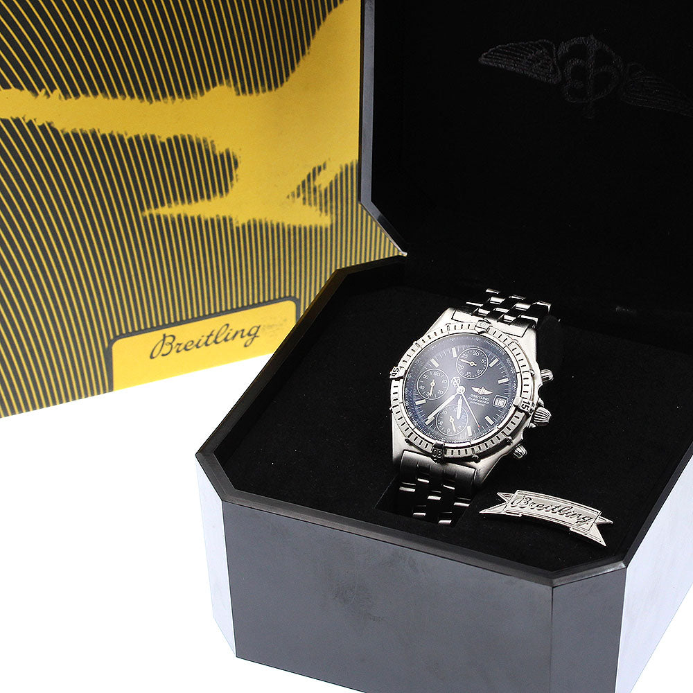 BREITLING Chronomat A13050.1 Chronograph black Dial Automatic Men's Watch_913299