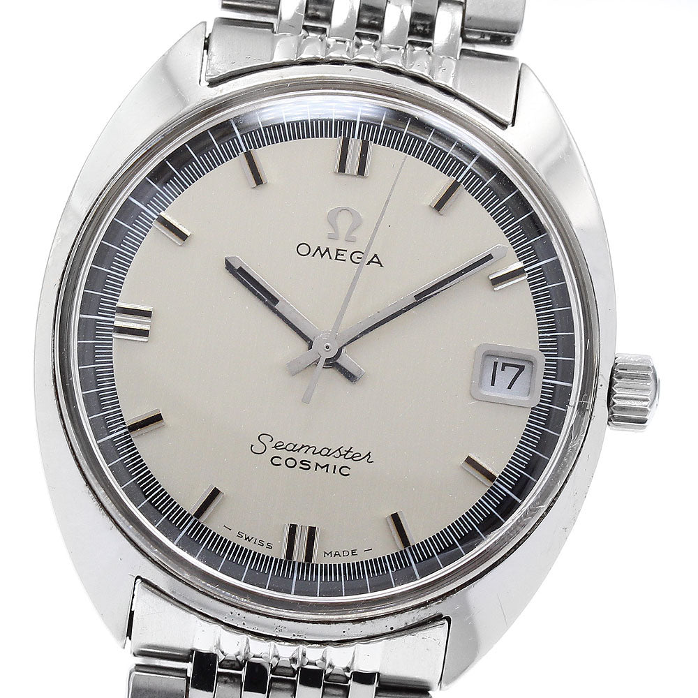 OMEGA Seamaster Cosmic 136.016 Date Silver Dial Hand Winding Men's Watch_913304