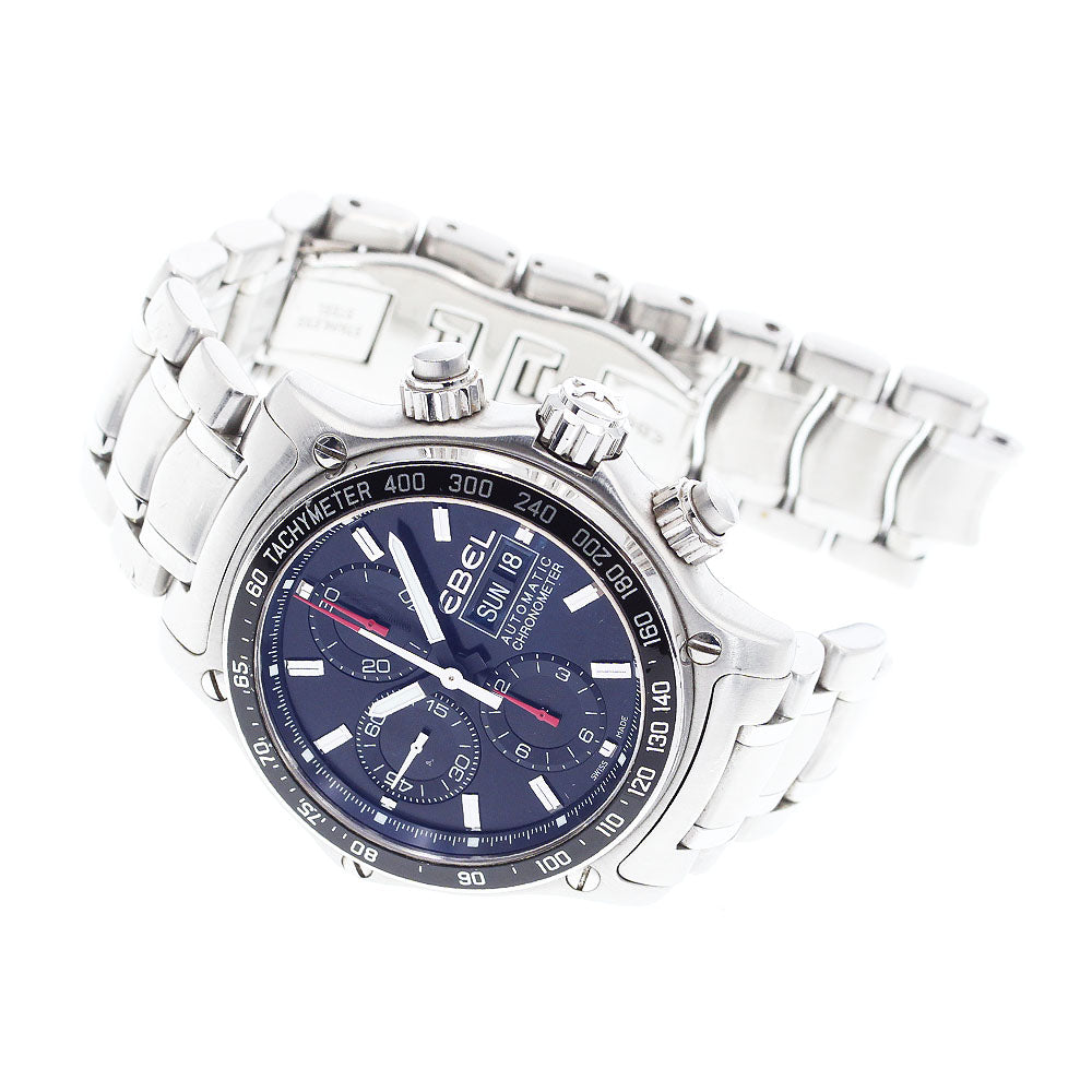 EBEL 1911 Discovery E9750L62 Day-Date Chronograph black Dial Automatic Men's Watch_913306