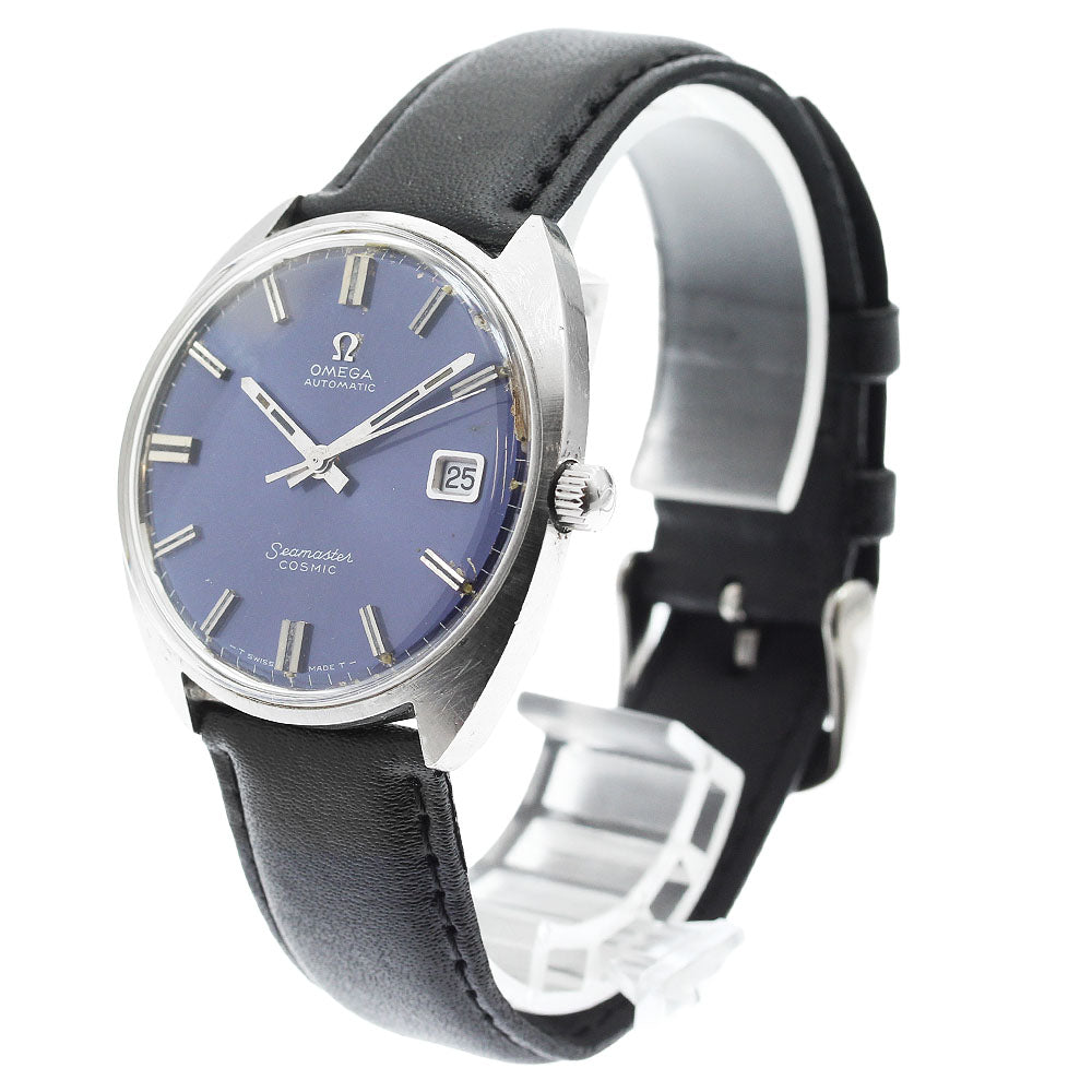 OMEGA Seamaster Cosmic 166.026 Date blue Dial Automatic Men's Watch_913317