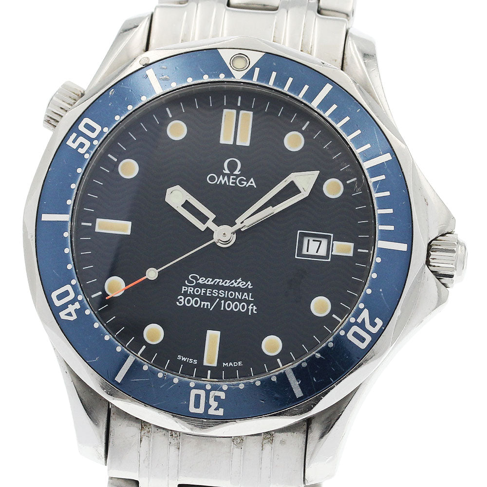 OMEGA Seamaster 300 2541.80 Date Navy Dial Quartz Men's Watch_913318