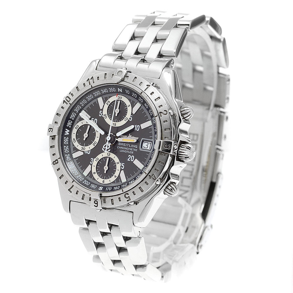 BREITLING Chronomat Longitude A20348 GMT date gray Dial Automatic Men's_913411