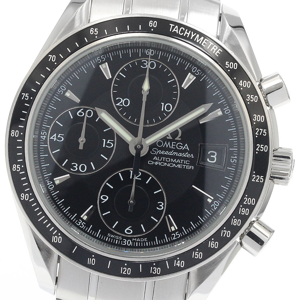 OMEGA Speedmaster 3210.50 Date Black Dial Automatic Men's Watch_913414
