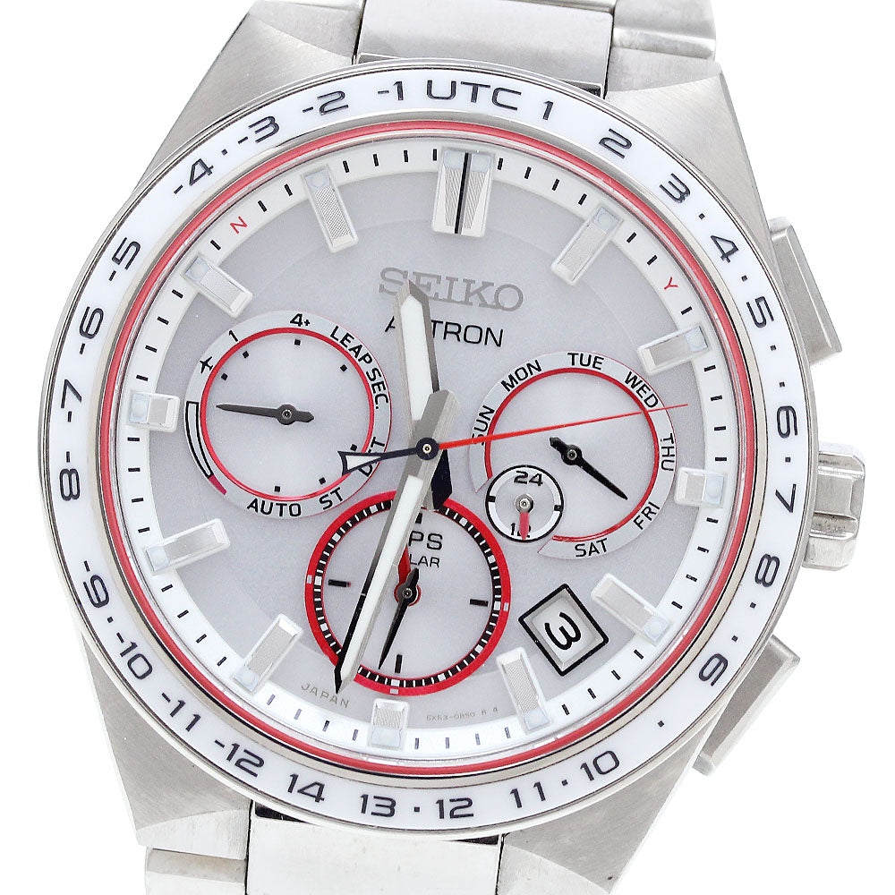 SEIKO Astron Doctors Without Border SBXC133/5X53-0CB0 Solar Powered Radio_913430