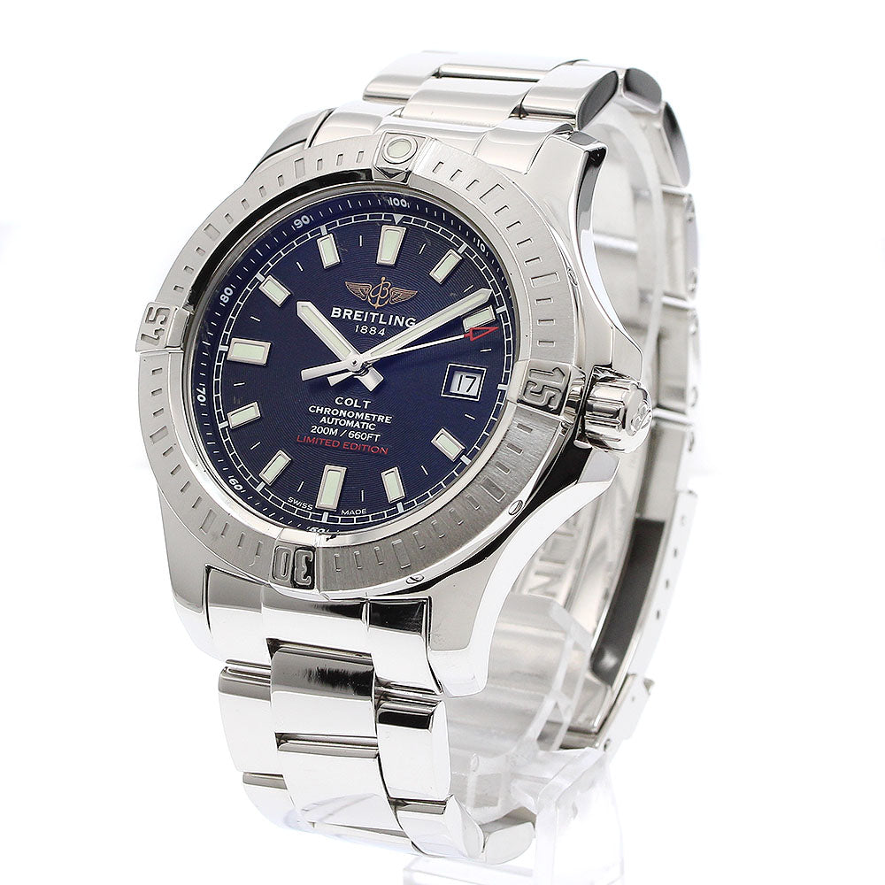 BREITLING Colt A17388 Date black Dial Automatic Men's Watch_913436