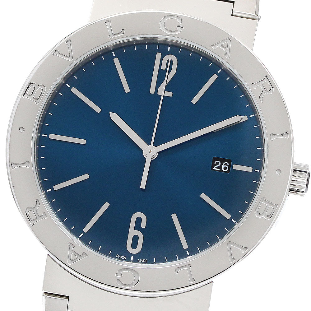 BVLGARI BVLGARIBVLGARI BB41S Date blue Dial Automatic Men's Watch_913475