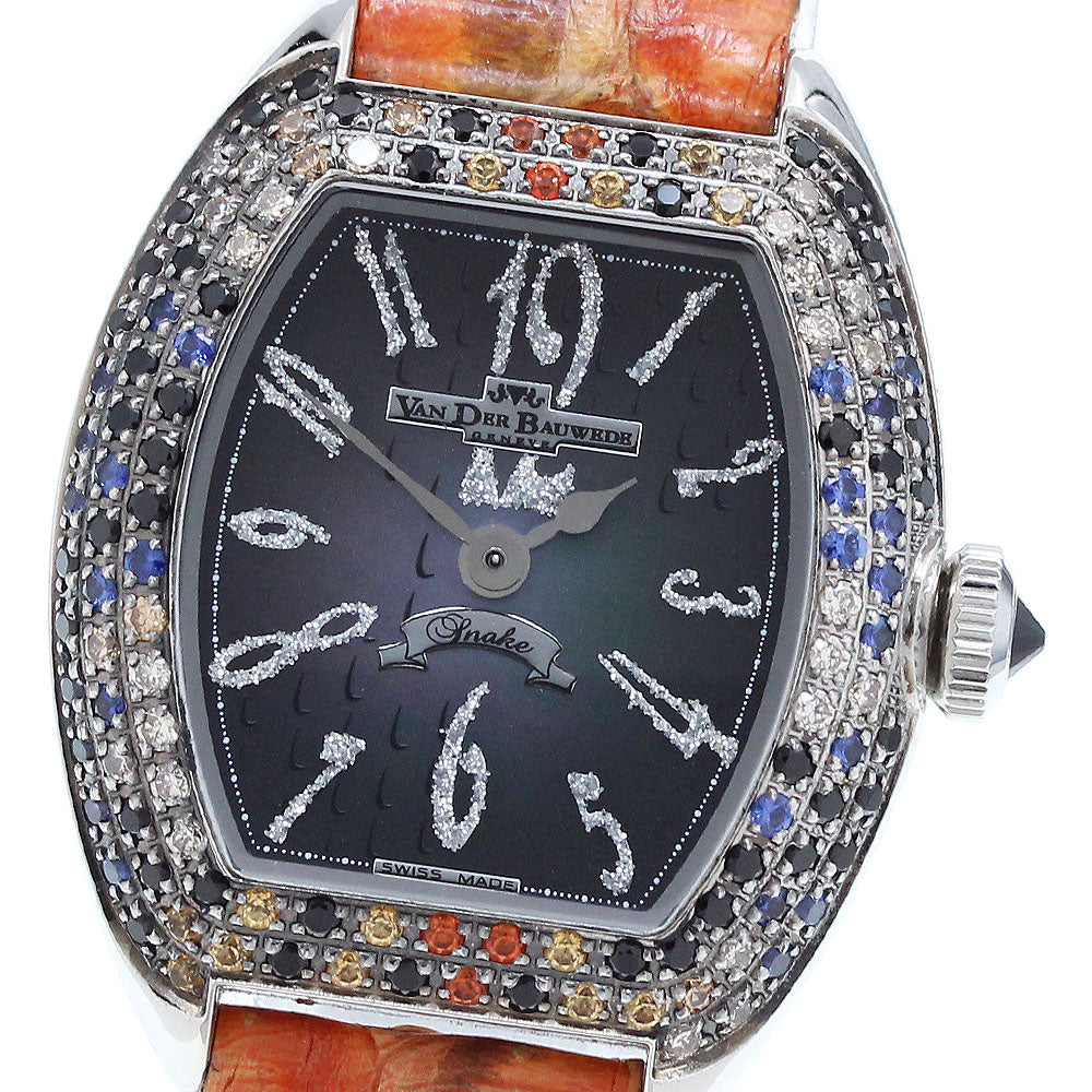 VAN DER BAUWEDE Baby Snake 13263 Shell dial Black shell Dial Quartz Ladies Watch_913480