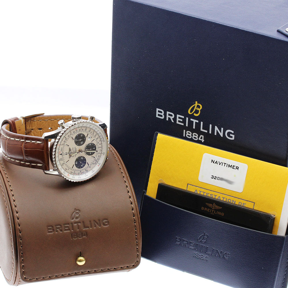 BREITLING Navitimer01 AB0120/G826 Chronograph Japan only Silver / Gray Dial Automatic Men's Watch_913491