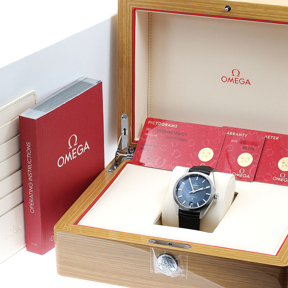 OMEGA Constellation Globemaster 130.33.39.21.03.001 Coaxial Navy Dial Automatic Men's Watch_913497