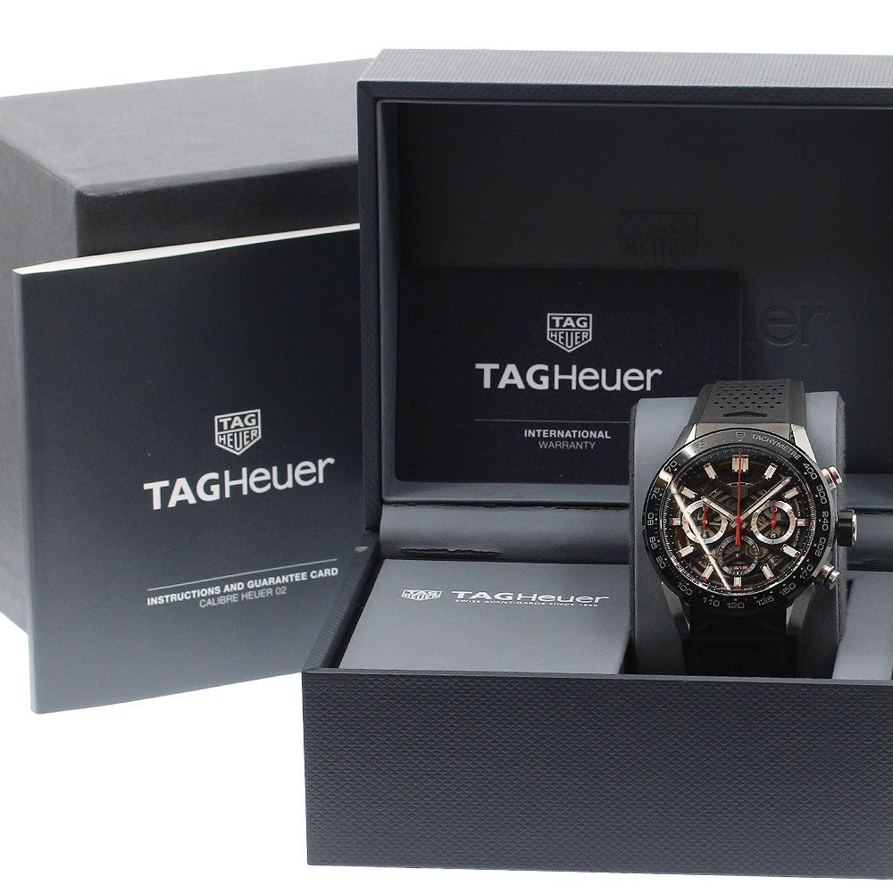 TAG HEUER Carrera Caliber Heuer 02 CBG2A10/FT6168 Automatic Men's Watch_913532