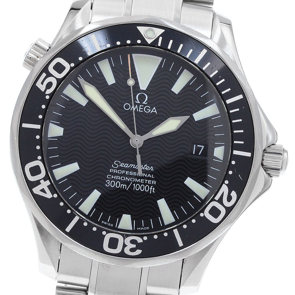 OMEGA Seamaster300 2254.50 Date black Dial Automatic Men's Watch_913537