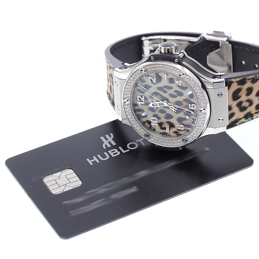 HUBLOT big Bang 361.SX.7710.NR.1104.JLE14 Leopard Quartz Ladies Watch_913539