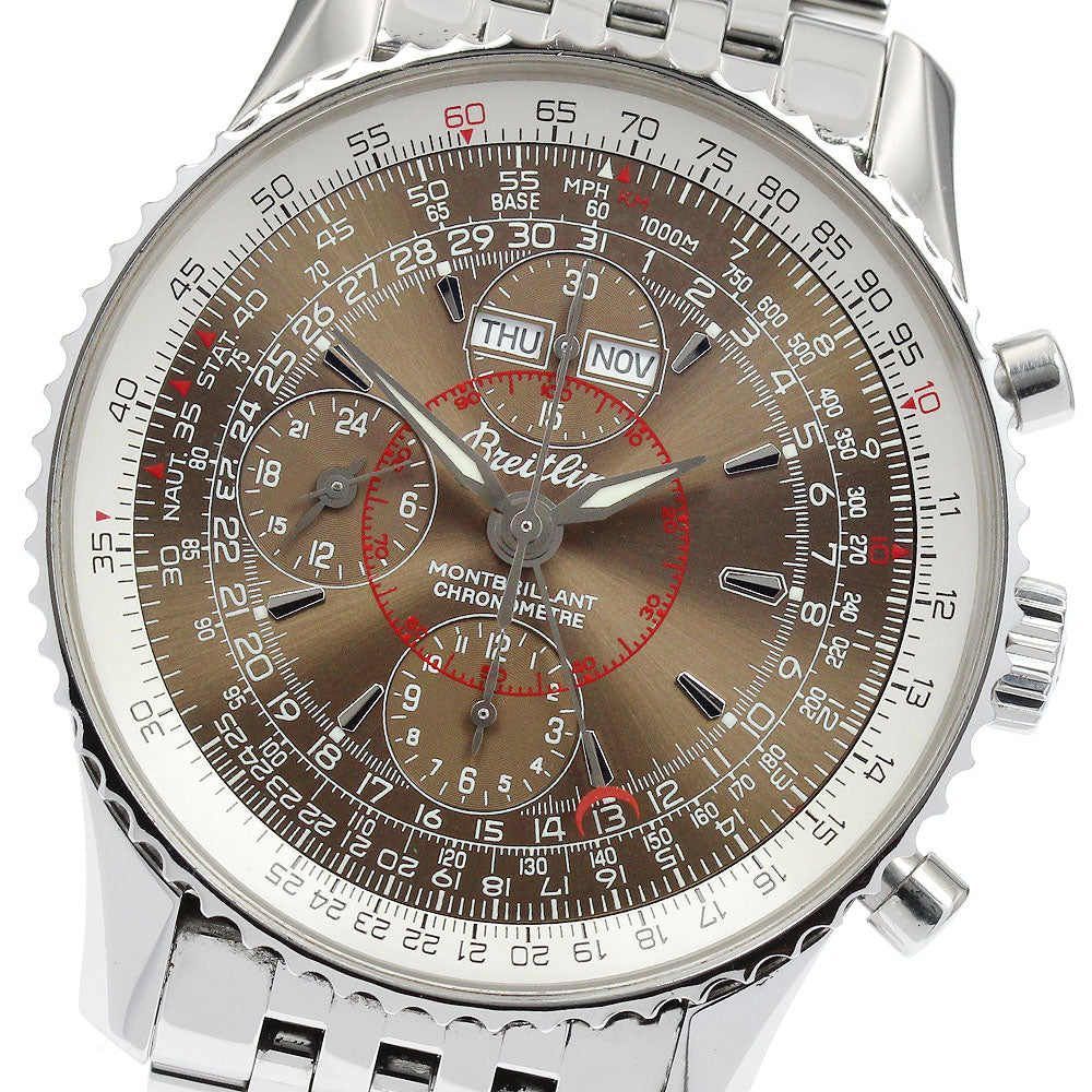 BREITLING Montbrillan Datra A21330 Triple calendar Chronograph AT Men's_913554
