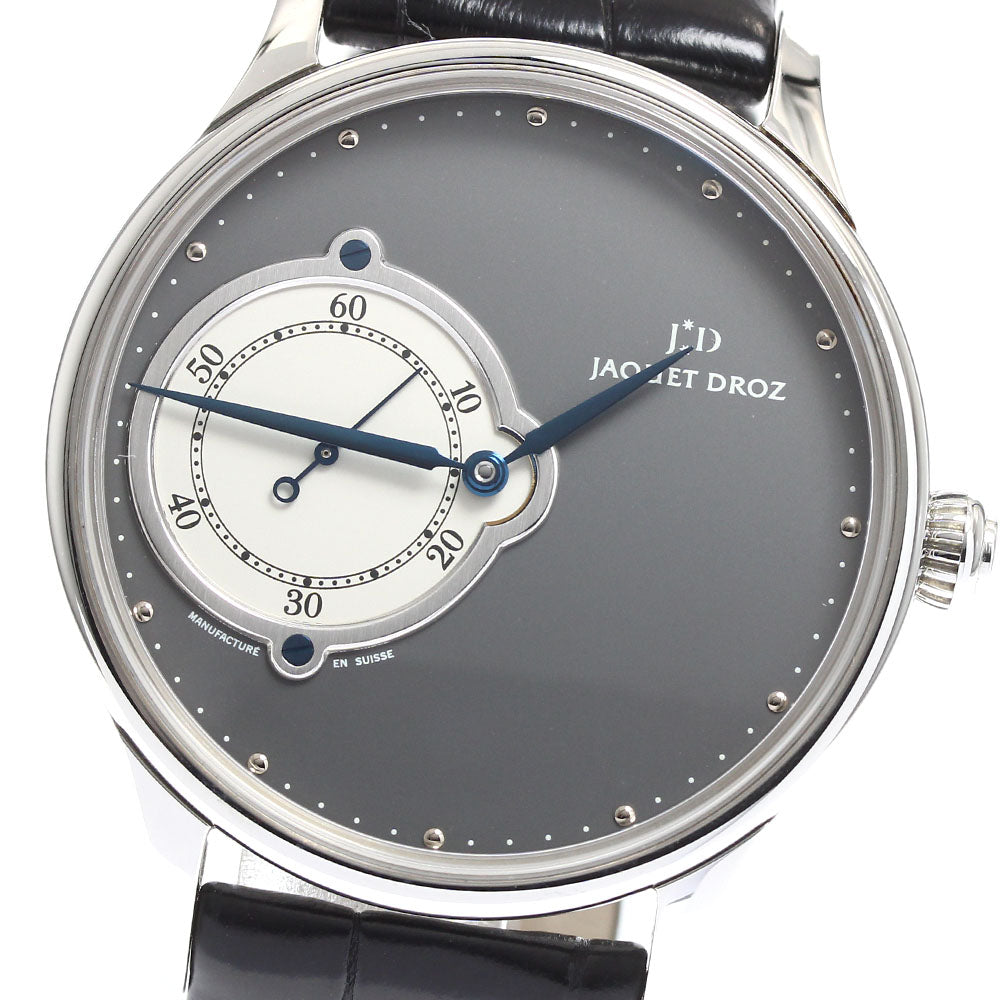 JAQUET DROZ Grande Heure Minute Limited J017034201 gray Dial Automatic Men's Watch_913562