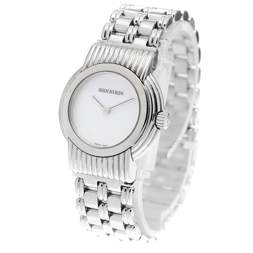 Boucheron Reflation Shell dial White shell Dial Quartz Ladies Watch_913564