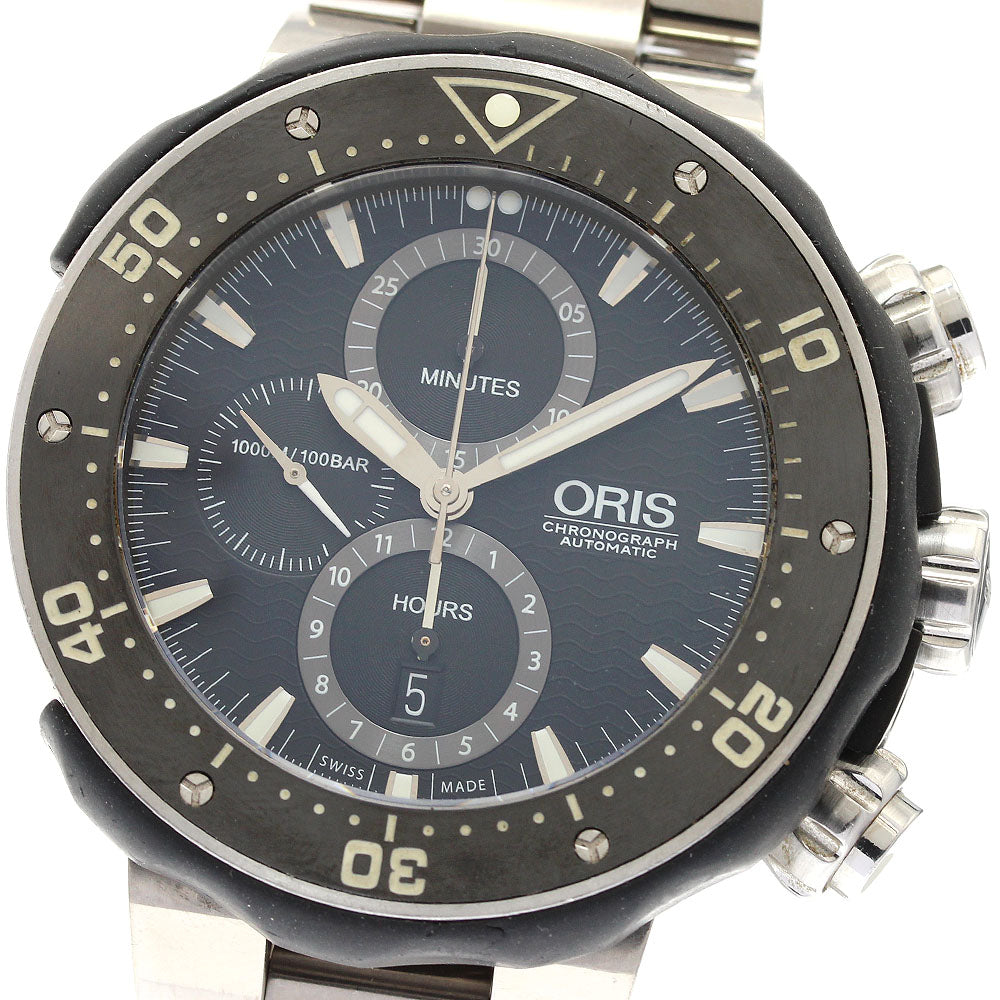 ORIS Professional diver 7683 Chronograph black Dial Automatic Men's Watch_913600