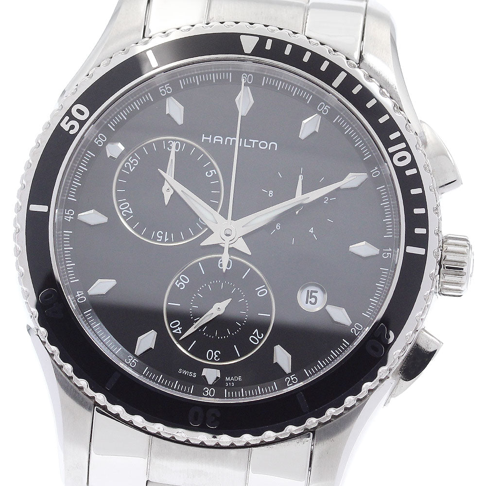 HAMILTON Jazz master H375120 Seaview Chronograph Date Quartz Men's Watch_913609