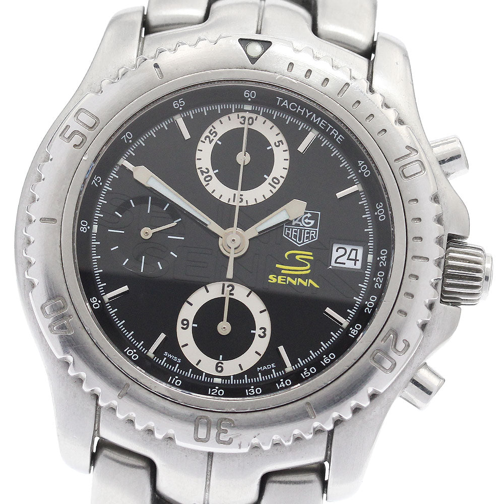 TAG HEUER Link Ayrton Senna CT5114 Chronograph Automatic Men's Watch_913627