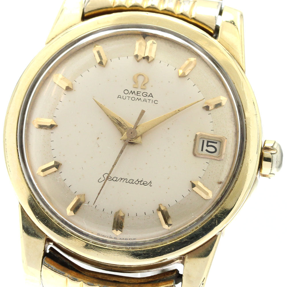 OMEGA Seamaster 2849-6 3SC Vintage Cal.503 Rice Bracelet AT Men's_913628