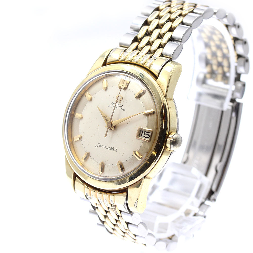 OMEGA Seamaster 2849-6 3SC Vintage Cal.503 Rice Bracelet AT Men's_913628
