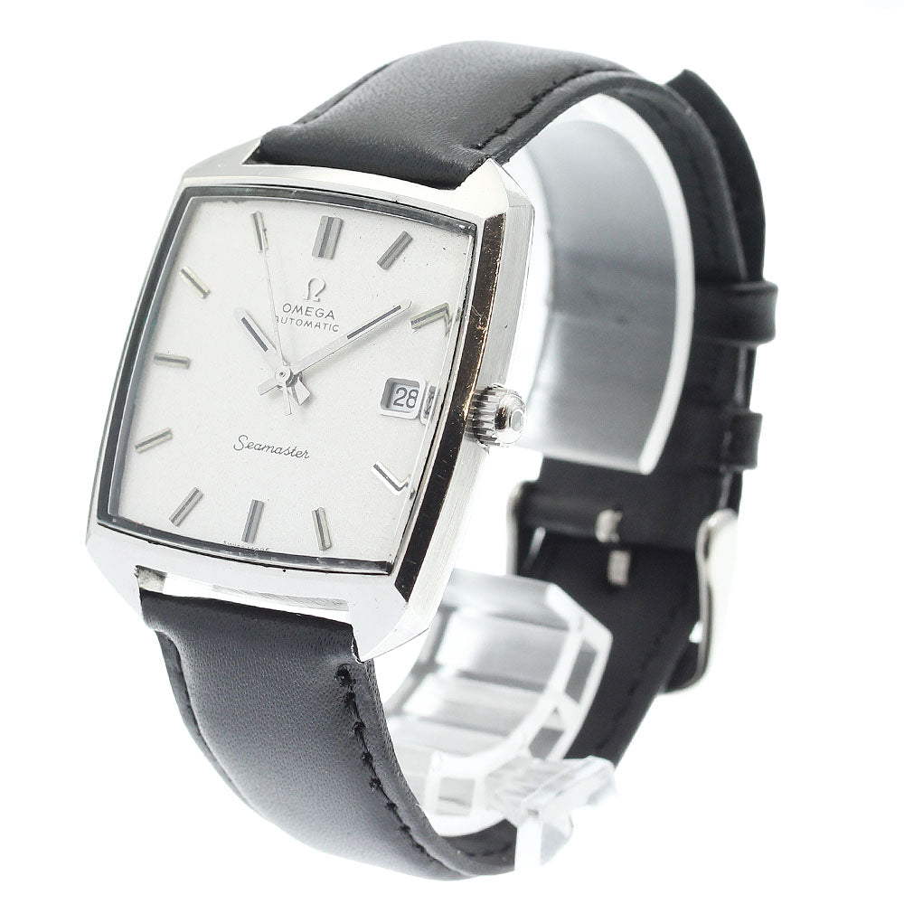 OMEGA Seamaster Date Silver Dial Automatic Men's Watch_913640