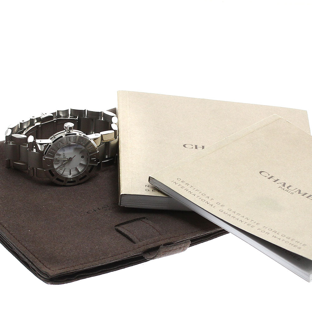 Chaumet Class one W1722H-35A Date white Dial Quartz Boy's Watch_913641